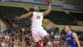 Next Story Image: Morris scores 20, No. 21 Iowa State tops Indiana State 73-71
